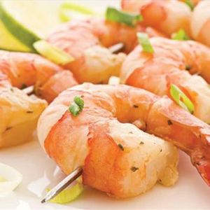 طرز تهیه میگو زعفرانی