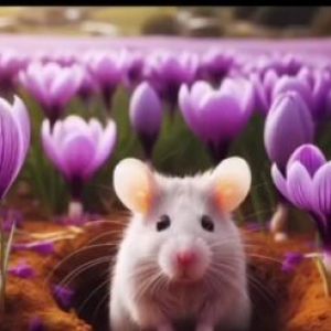مقابله با آفت موش مزرعه زعفران