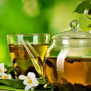 خواص چای سبز زعفرانی