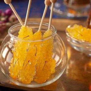 طرز تهیه نبات زعفرانی