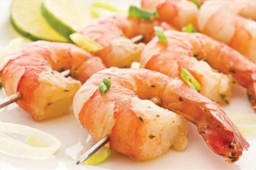 طرز تهیه میگو زعفرانی