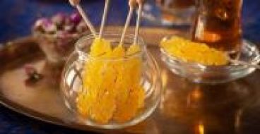 طرز تهیه نبات زعفرانی