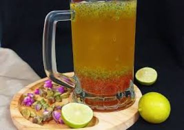 شربت زعفران و هل