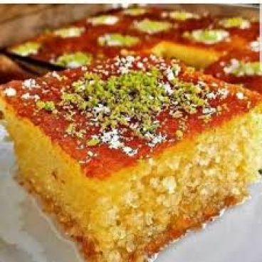 کیک زعفرانی با ماست